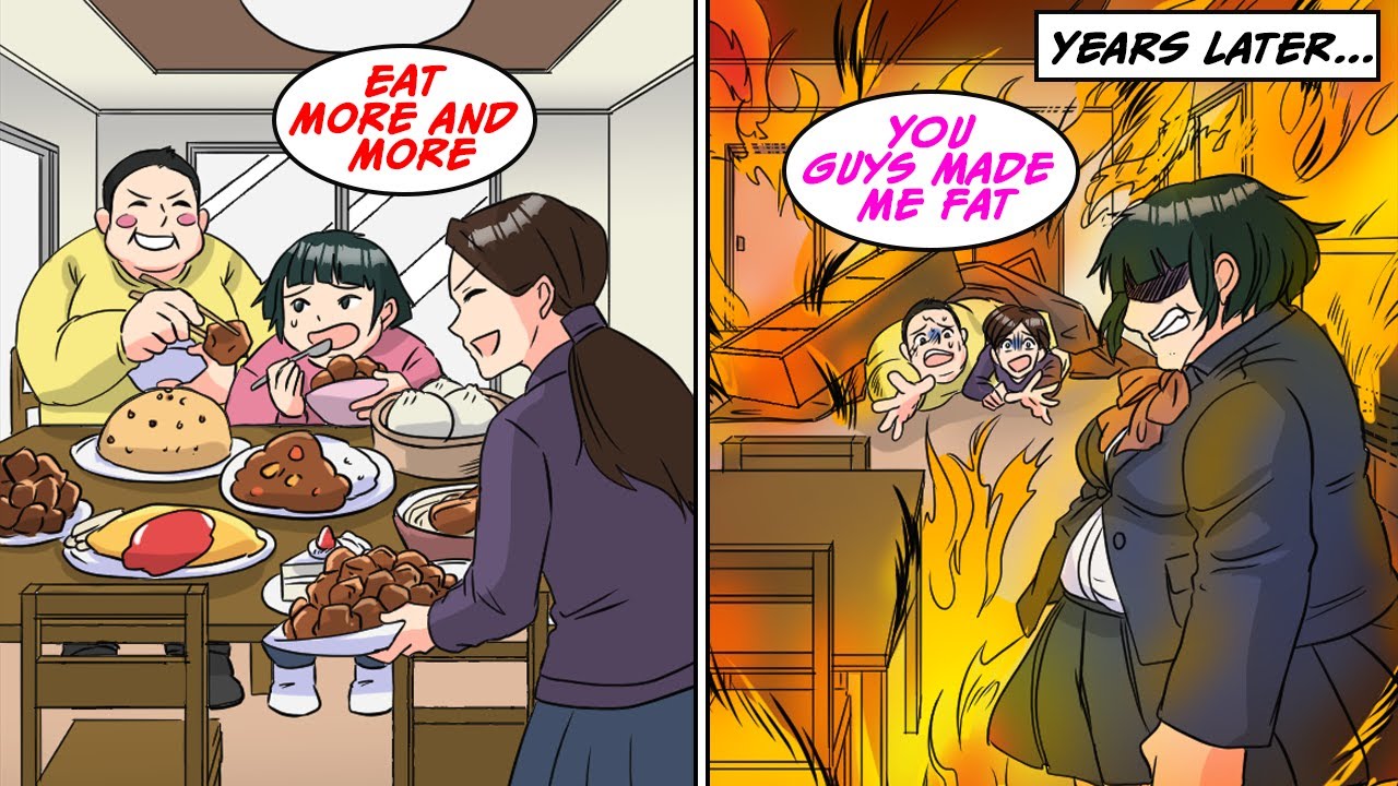 I was an aspiring model who had been feed a huge appetite [Manga Dub]