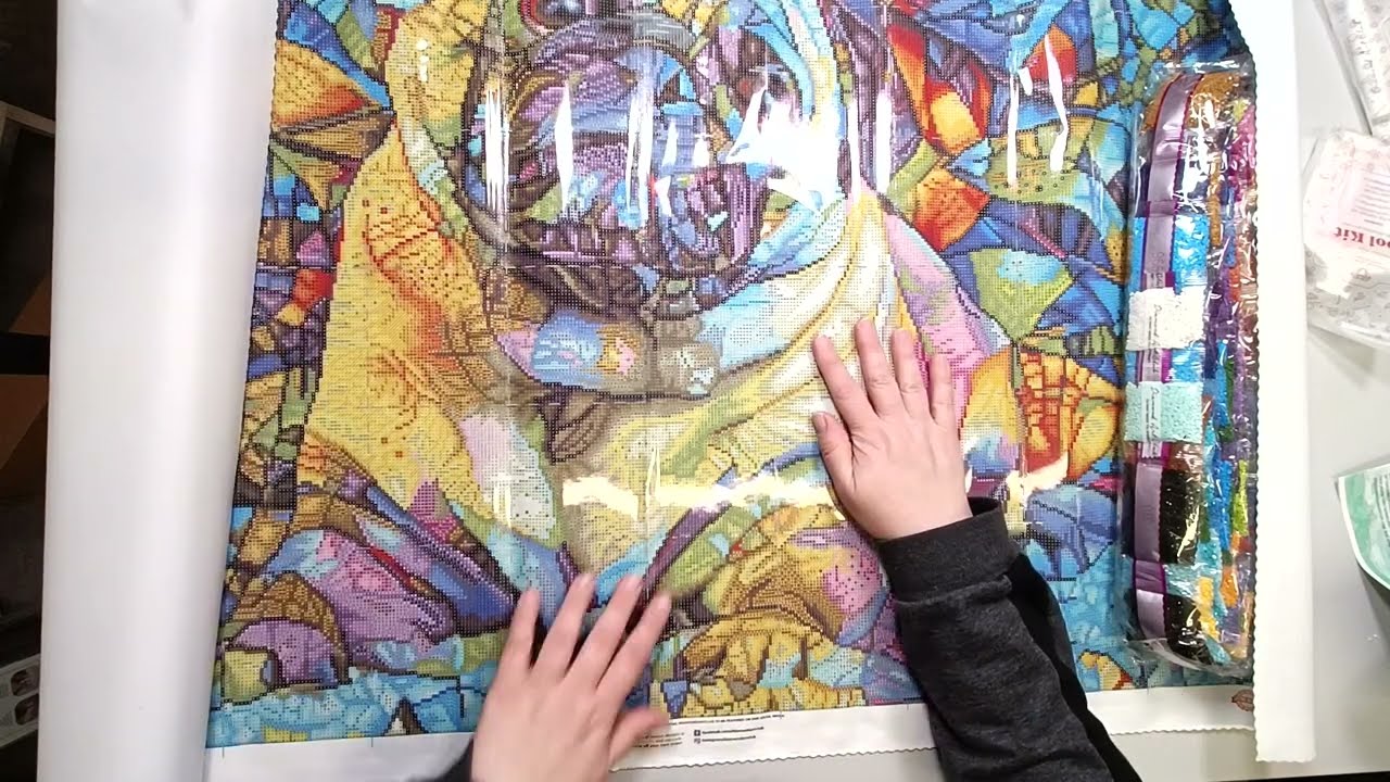 Unboxing | Mein erstes Mal ... mit Diamond Art Club 🤩 | Xmas & Mops
