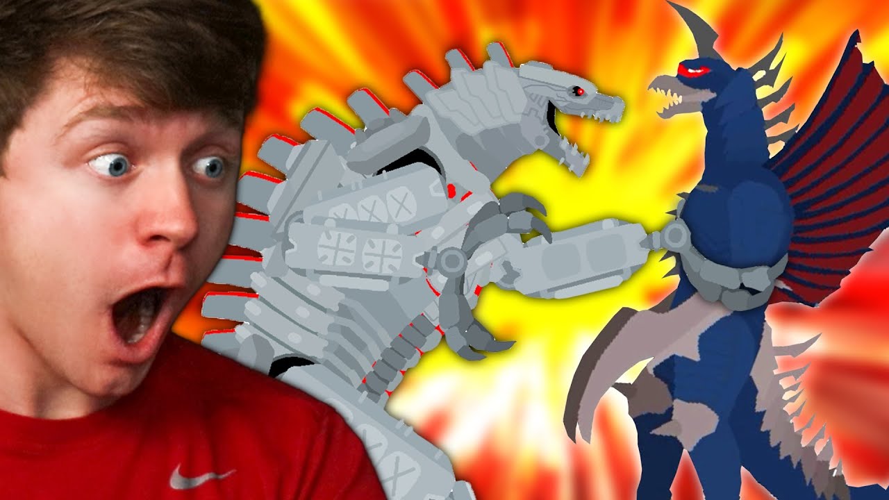 Reacting to MECHAGODZILLA vs GIGAN! (Epic Battle)