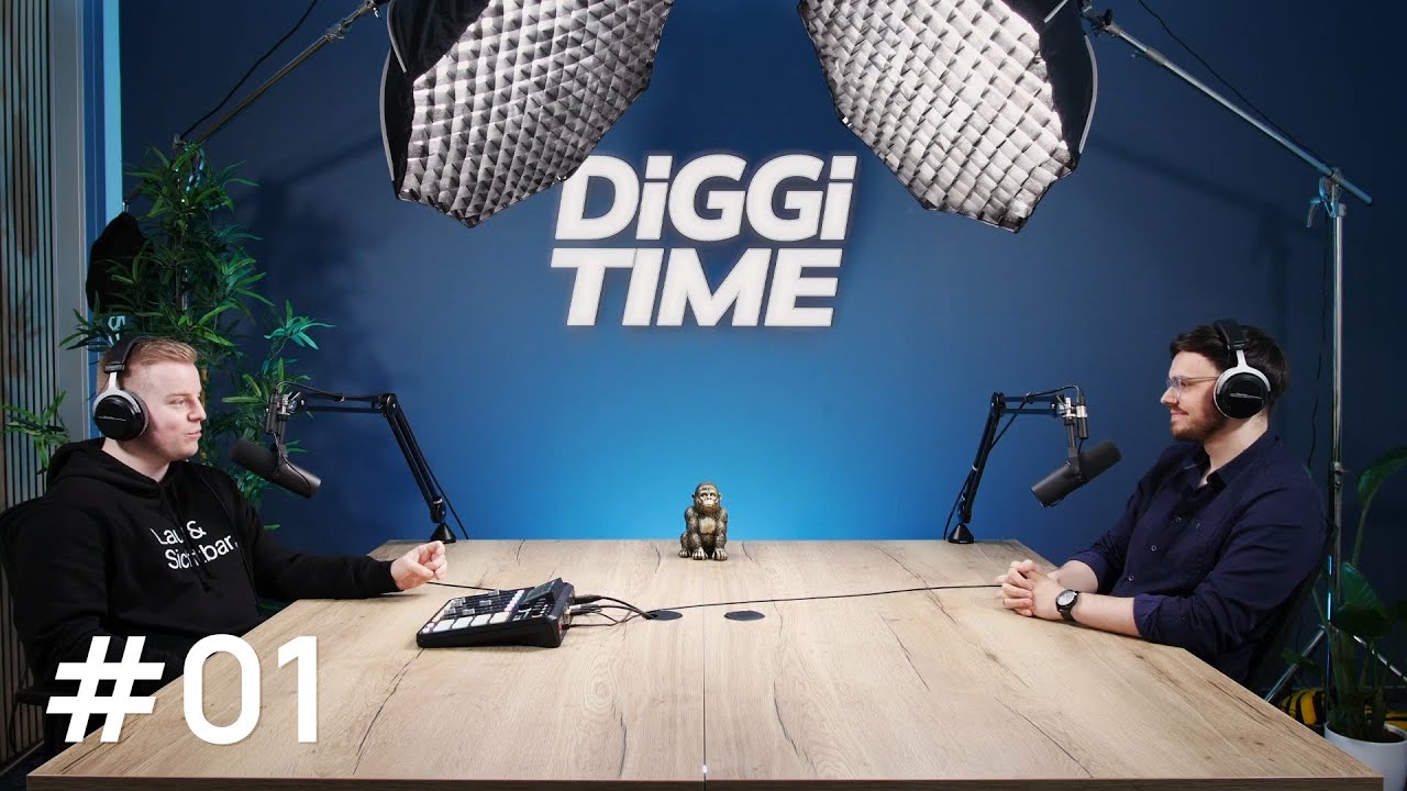 Diggi Time #01 Gründung, Wachstum & Wahnsinn – Die Story hinter Laut & Sichtbar 🦍