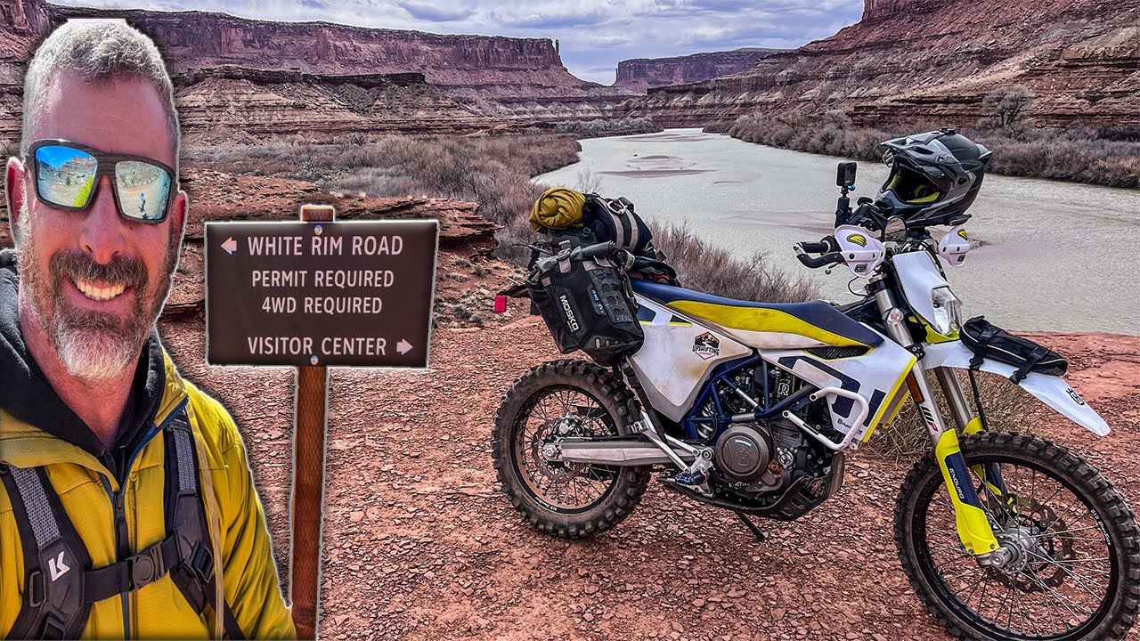 WHITE RIM TRAIL! I set out alone on a Utah adventure