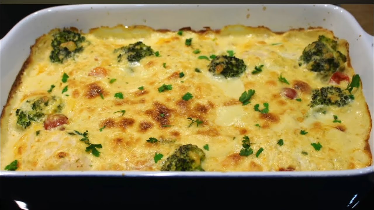 MA MEILLEURE RECETTE DE PLAT AU FOUR POUR UN D&Icirc;NER COMPLET 👌