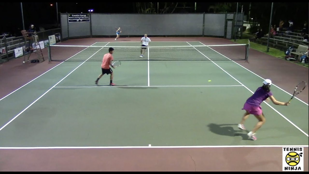 #1 Ma/Liu vs. #4 Maatta/Vlckova FINALS HIGHLIGHTS - Kailua Mixed Night Doubles 2014