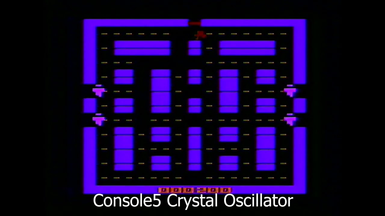 Console5 Atari 2600 Crystal Oscillator Test