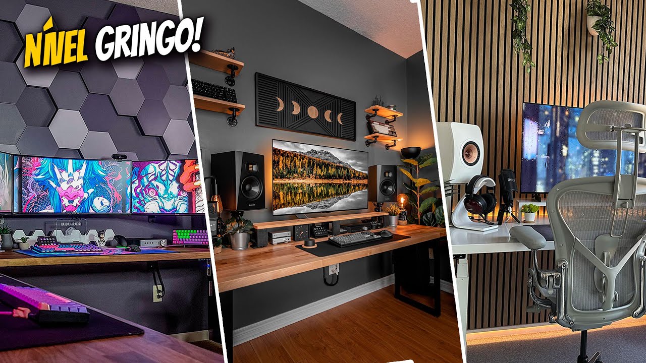 DEIXE SEU SETUP COM CARA DE SETUP GRINGO! - DICAS DE DECORAÇÃO PARA PAREDE!