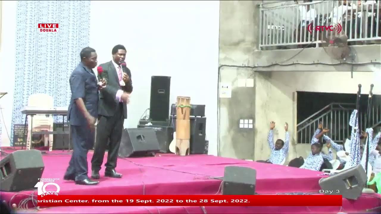 EN DIRECT DE DOUALA - CROISADE  EVANGELIQUE A DOUALA - JOUR 3