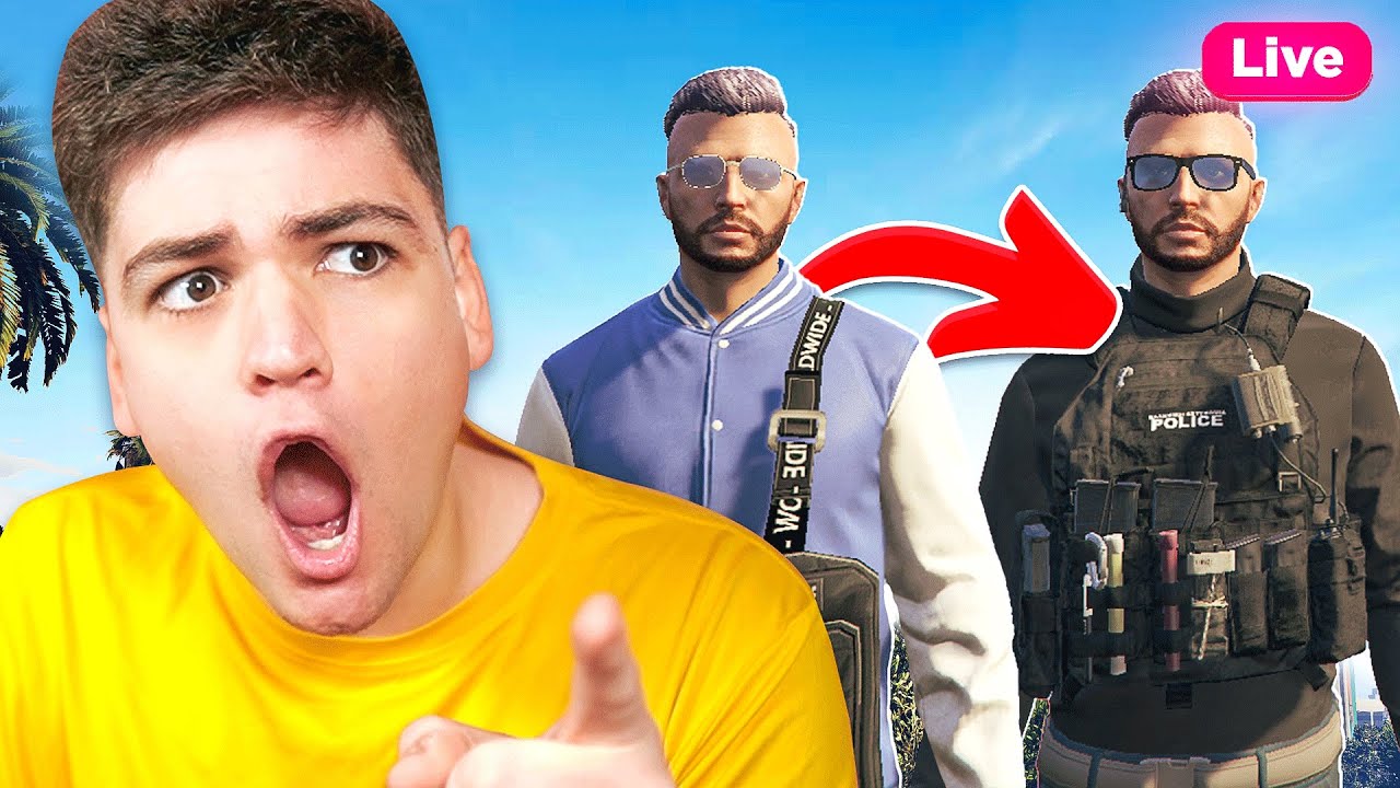 🔴ΘΑ ΓΙΝΩ ΑΣΤΥΝΟΜΙΚΟΣ! | GTA RP LIVESTREAM