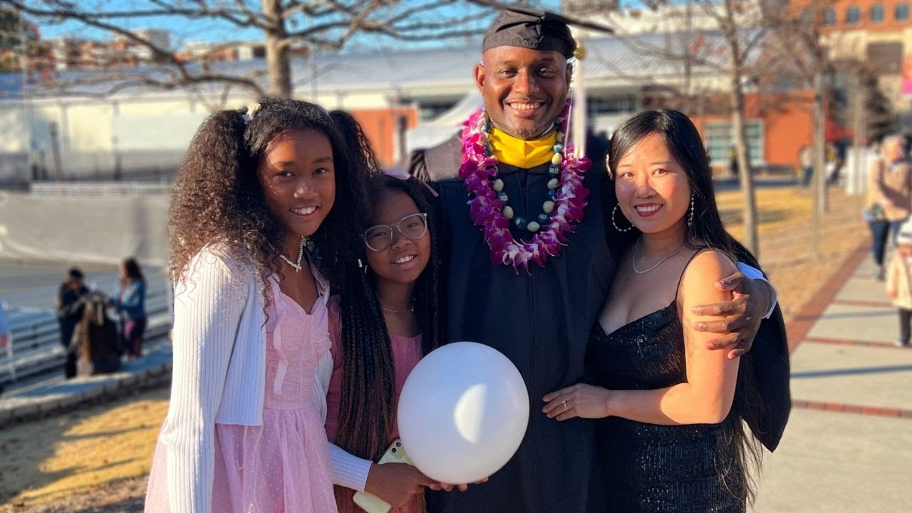 Chris' Georgia Tech Master's Graduation & Christmas Surprises