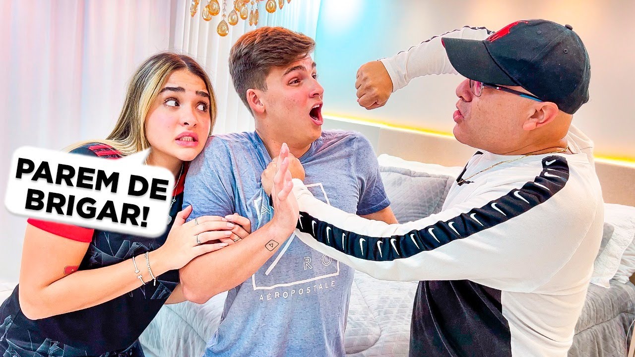 O GABRIEL PEDIU A LORRAYNE EM NAMORO E DEU BRIGA 😱😱😱