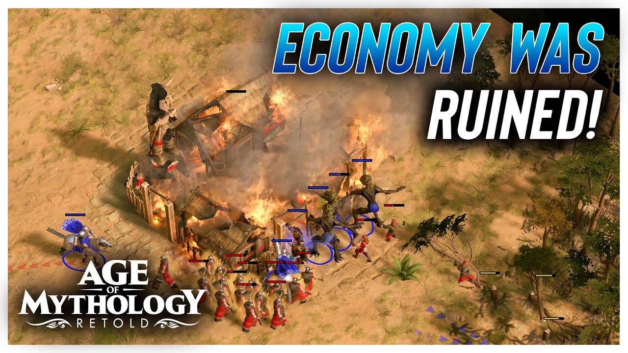 How to Never Financially recover in Age of Mythology Retold