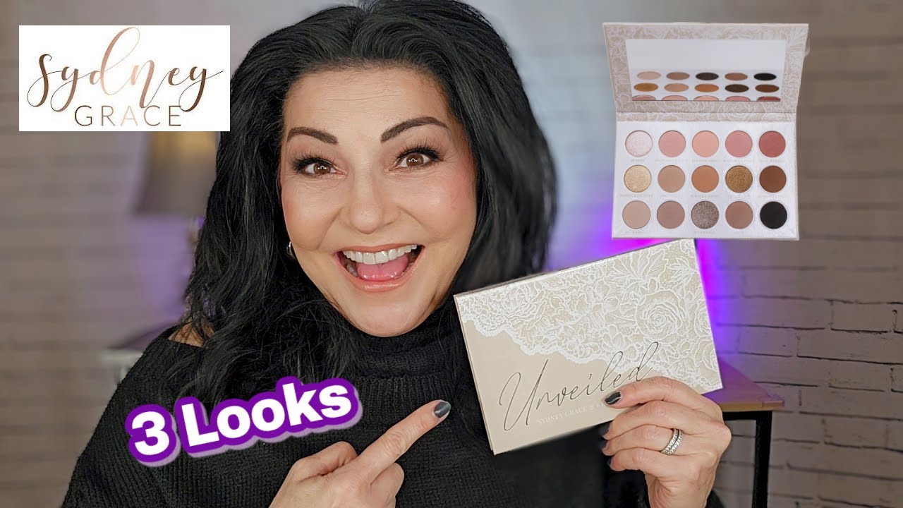 3 Eyeshadow Looks with Sydney Grace Unveiled Palette