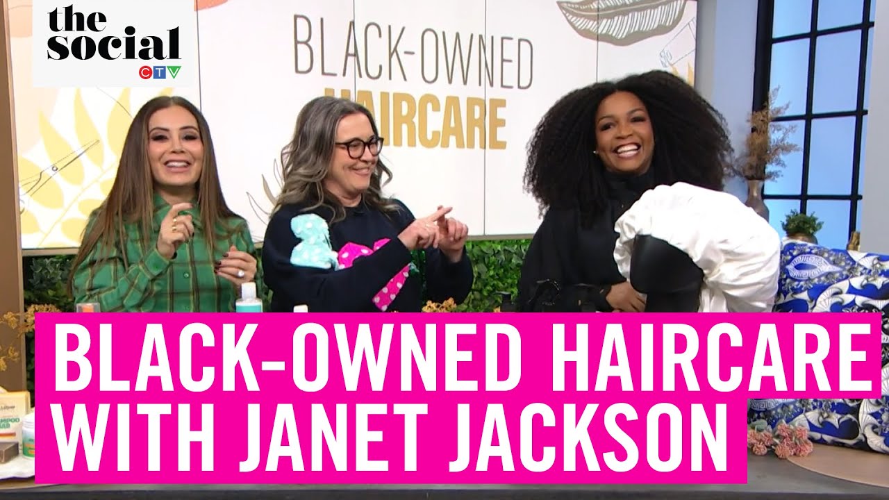 Black-Owned Haircare With Janet Jackson | The Social