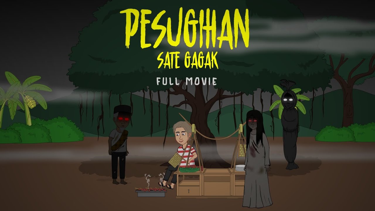 PESUGIHAN SATE GAGAK FULL MOVIE | ANIMASI HOROR