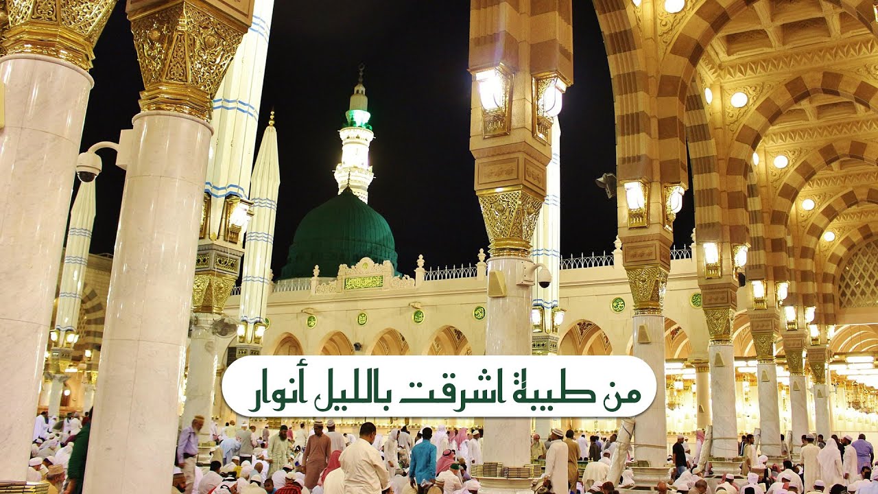 إنشاد لحضرة الشيخ الدكتور سعد الله أحمد عارف البرزنجي (من طيبة اشرقت بالليل أنوار)