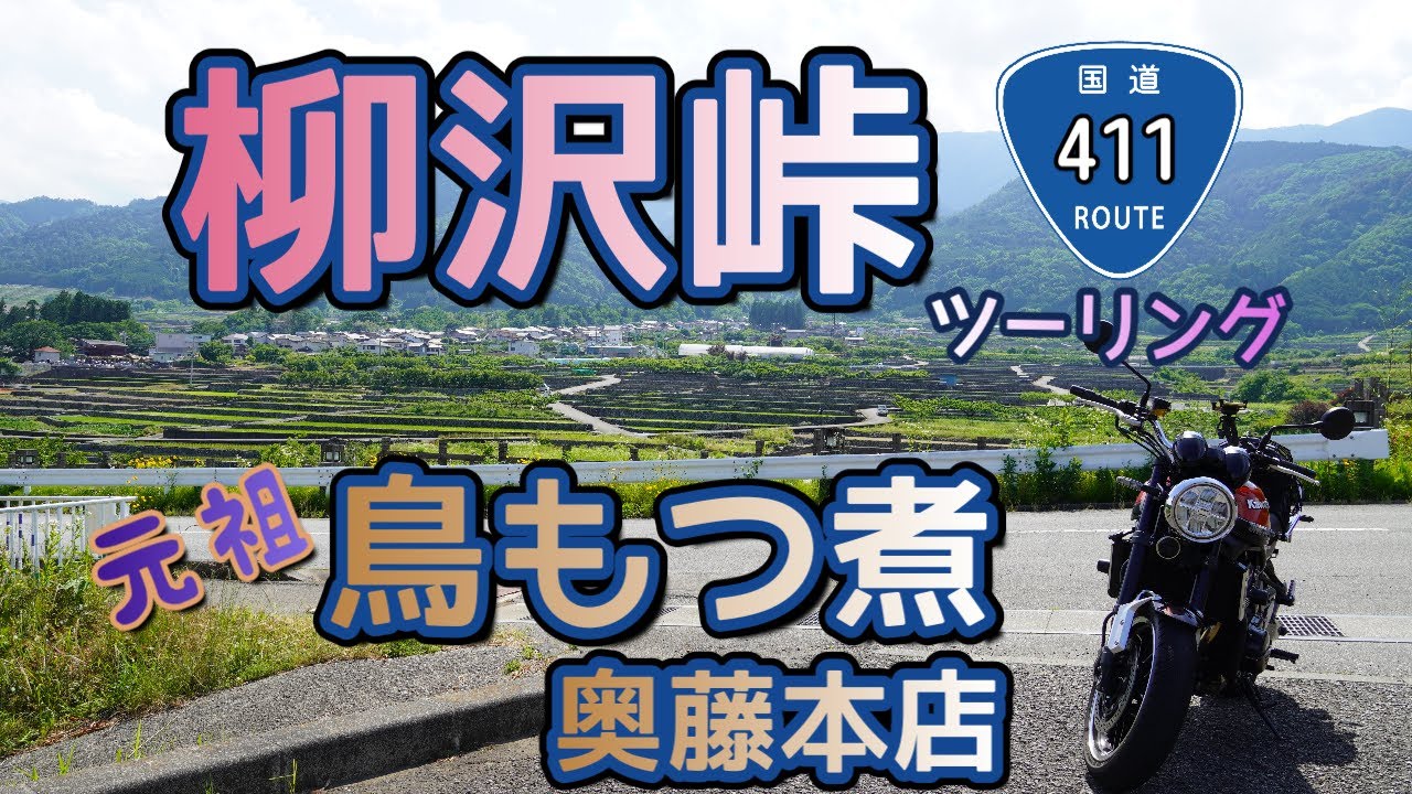 [バイク旅#56]国道411号大菩薩ライン「柳沢峠」を走って元祖「鳥もつ煮」を食べる（奥藤本店）　山梨県ソウルフードは滅茶苦茶うまかった