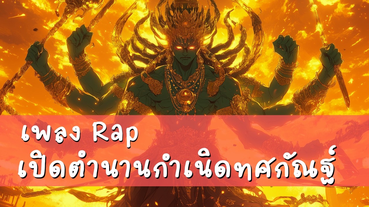เปิดตำนานกำเนิดทศกัณฐ์ | เพลงแร็ปเล่าตำนานยักษ์ผู้ยิ่งใหญ่ จาก 'นนทก' ผู้ล้างเท้าสู่ราชันย์แห่งลงกา