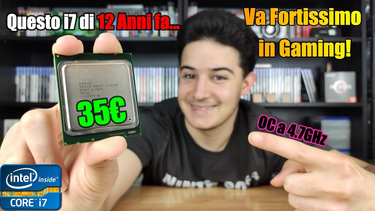 Questa Vecchia CPU di 12 Anni Fa Non si Arrende! Intel Core i7 3930k [Test Stock vs Overclock]