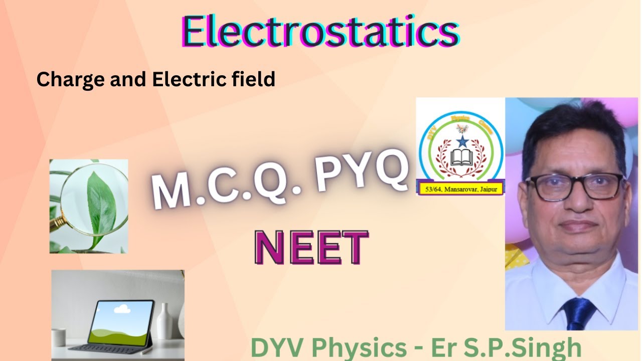 3 Charge and Field NEET PYQ 2022 2025 | Charge | Force | Dipole Energy | Electric Field
