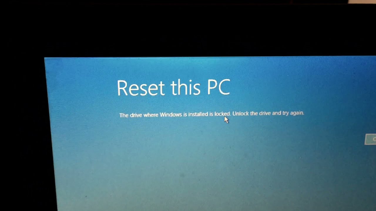 Unlock Bitlocker Lenovo 100S Tanpa Pusing