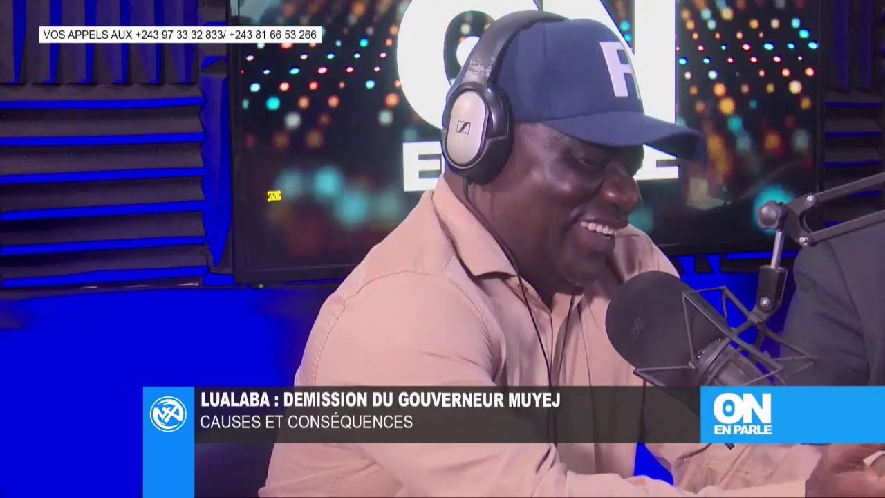 Diffusion en direct #lualaba : Démission du Gouverneur Muyej, Causes et Conséquences