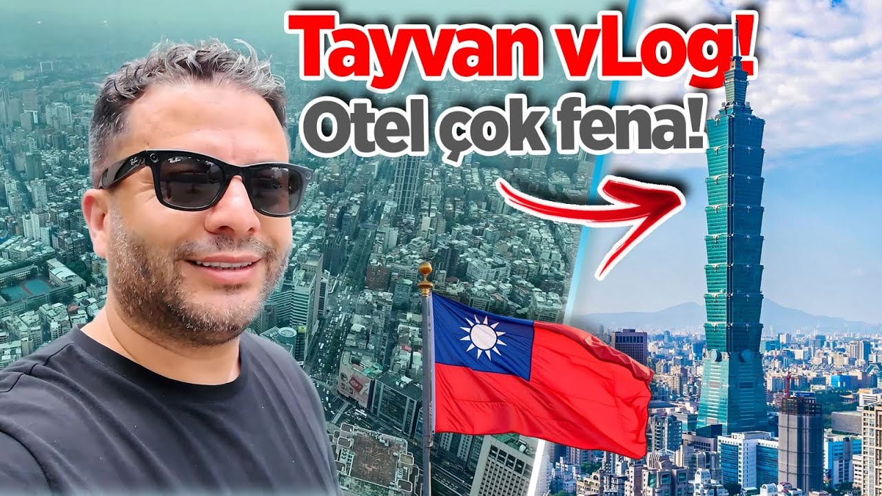 Tayvan vLog'u! İLK KEZ GİTTİM. BAŞIMA GELENLER 🙄