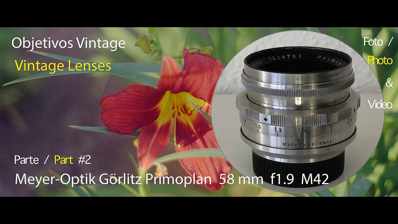 Vintage Lenses#1 Pt2 Primoplan