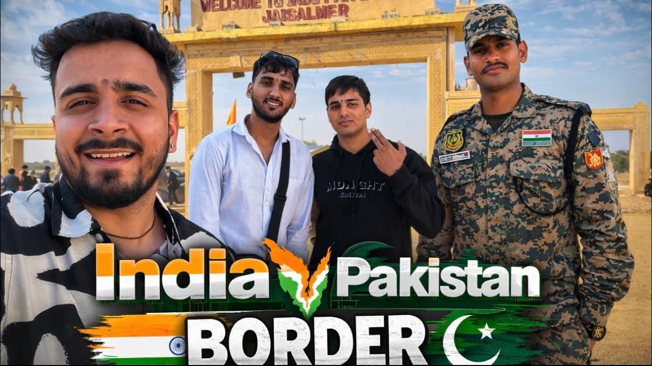 Finally! Hum pahuch gaye India Pakistan Border and Tanot mata temple 😮‍💨 PART-5