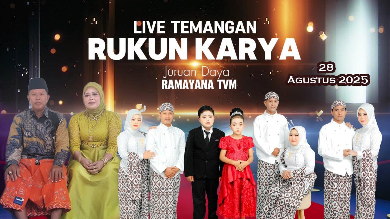 LIVE RUKUN KARYA .Bpk.Abd RAHMAN & Ibu SUHMA Juruan Daya 28 Agts 2025