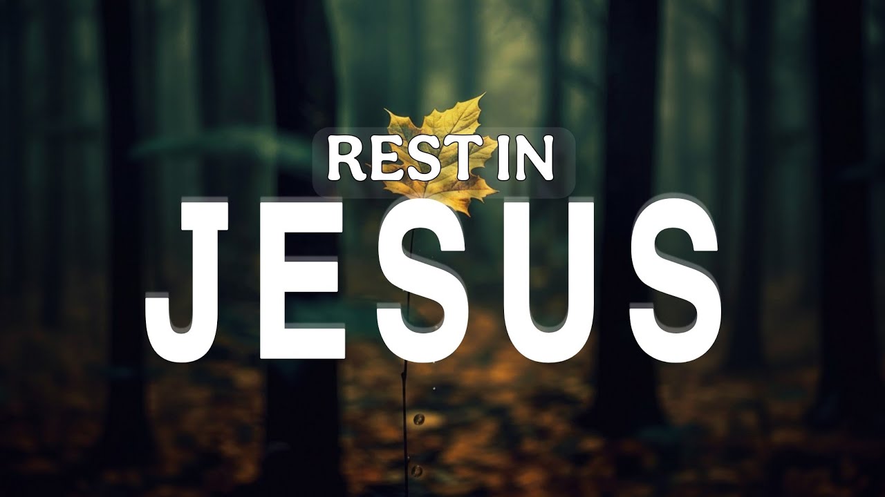 REST IN JESUS - Soaking Worship Instrumental | Prayer of Surrender 