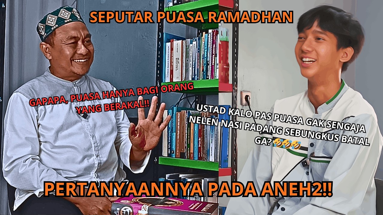 P Ngopi! Seputar Ramadhan | USTAD APA HUKUMNYA LAGI PUASA GA SENGAJA KESELEK 3 BUNGKUS NASI PADANG🤣🤣