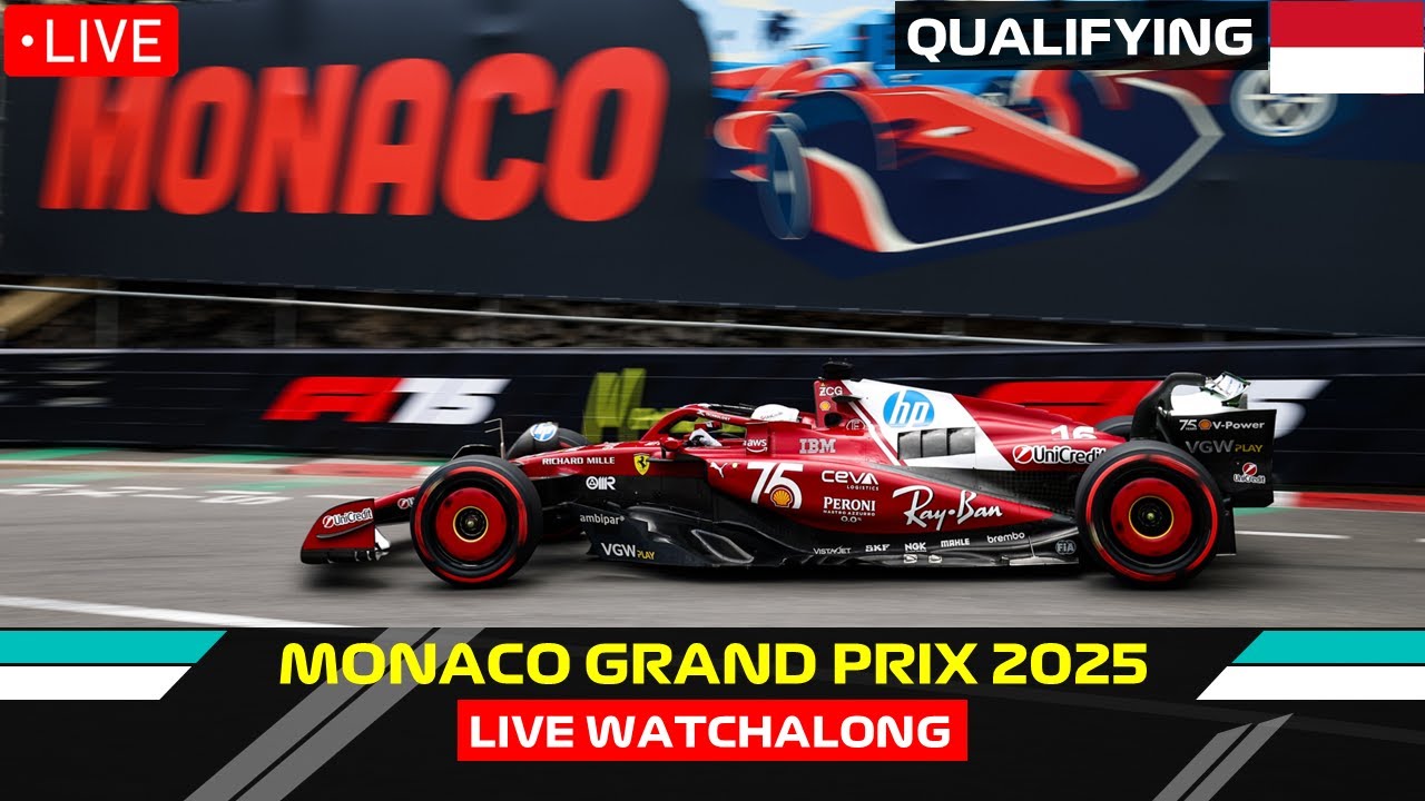 F1 Live- Monaco Grand Prix 2025 Qualifying Watchalong