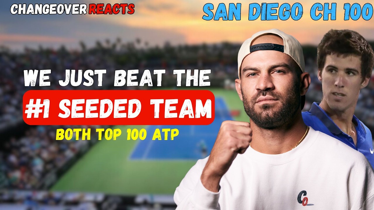 Can We Beat a Top 100 Doubles Team? San Diego Challenger 100 2nd Round