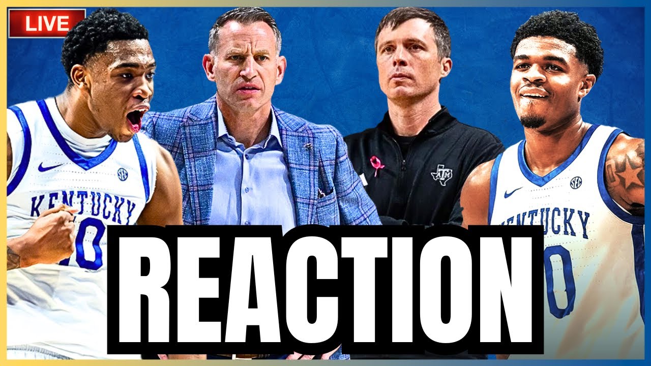 SEC Basketball Reaction: Kentucky STAYS HOT, Alabama Defeats Texas A&M, More