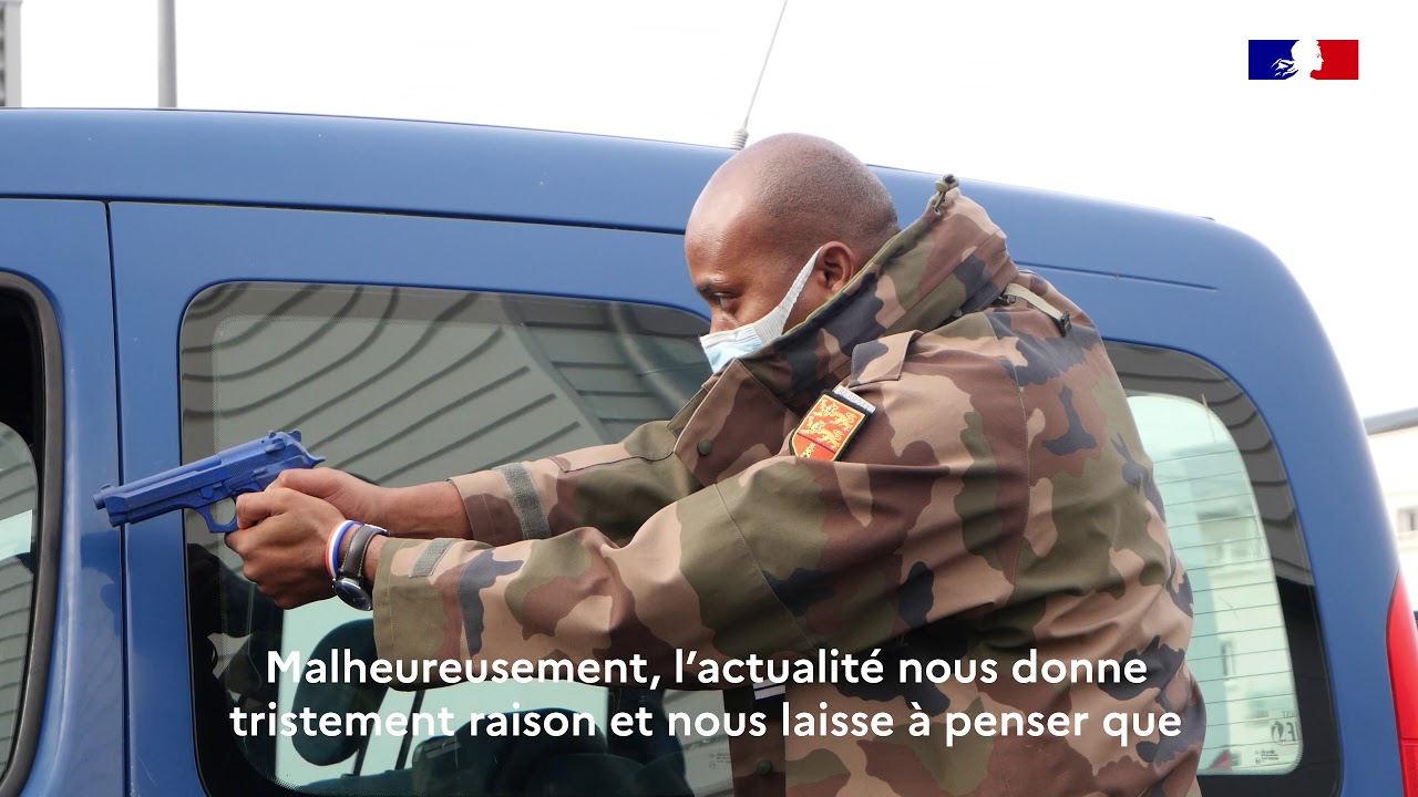 L'instruction des gendarmes réservistes dans le Calvados