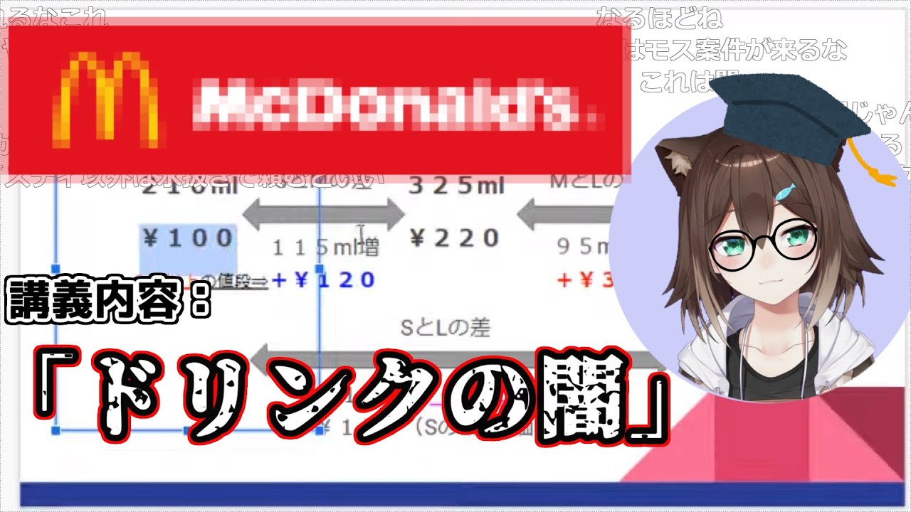 【文野環】ガチ解説しながらマックの闇を暴いてしまうマクドナリストTaMaKi【にじさんじ/切り抜き/ふみのたまき】