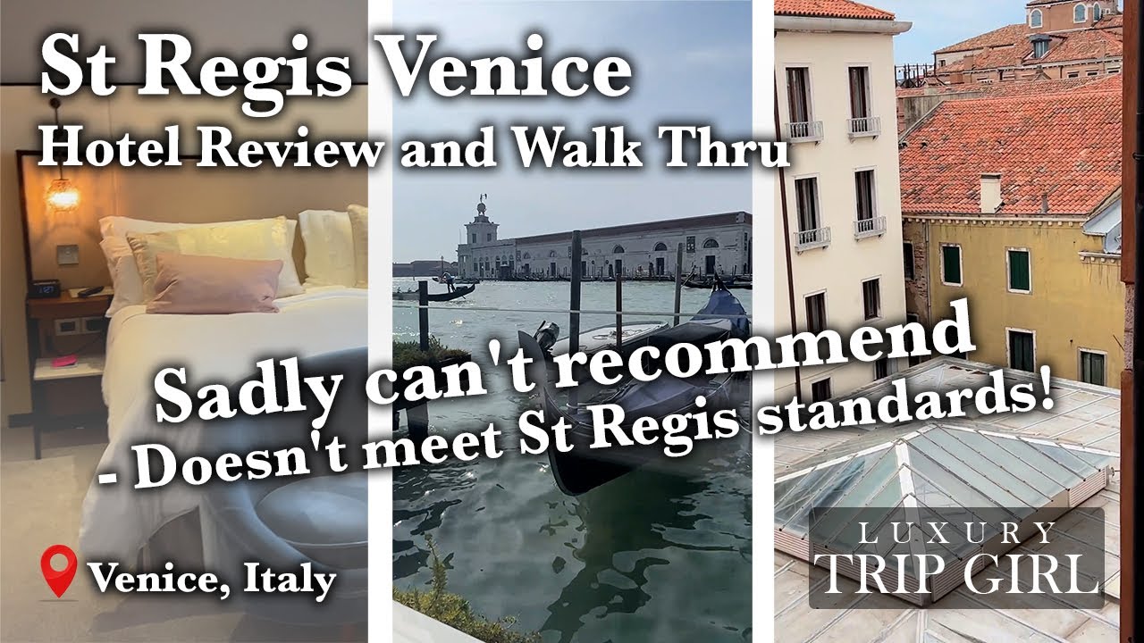 St. Regis, Venice Italy Hotel Review & Walk-Thru - My Review of the Hotel St. Regis Venice!
