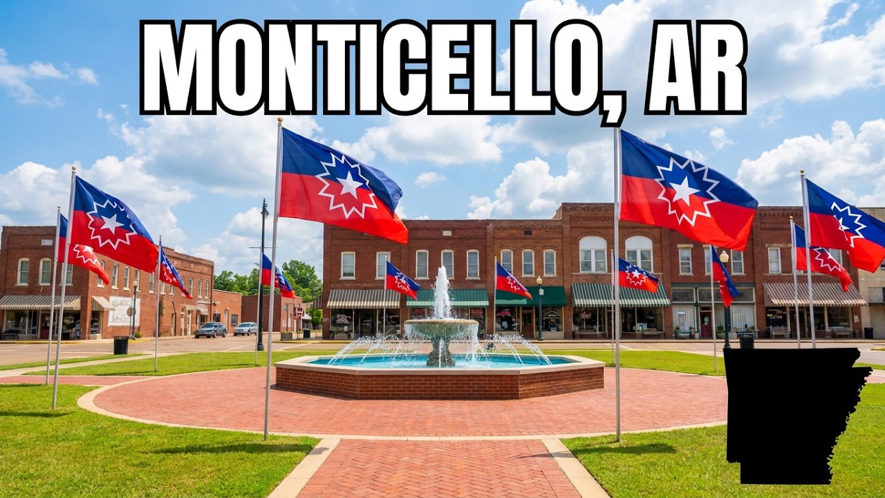 Monticello, Arkansas I Edge of the Delta I Arkansas Timberlands I 4K