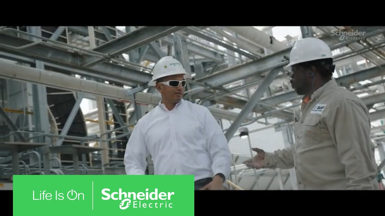 EcoStruxure Asset Advisor & IIoT: Schneider Digital Services for BASF | Schneider Electric