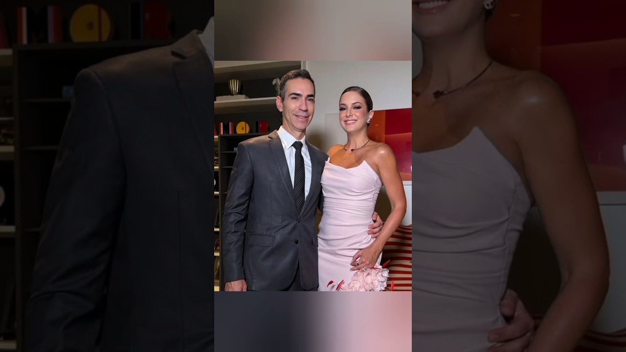 Ticiane Pinheiro e o C&eacute;sar os looks #ticianepinheiro #c&eacute;sartralli #famosos #noticiasfamosos #famosos