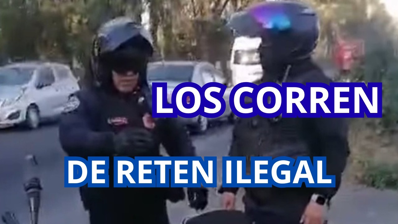CORREN a POLICIAS de R3T3N IL3G4L