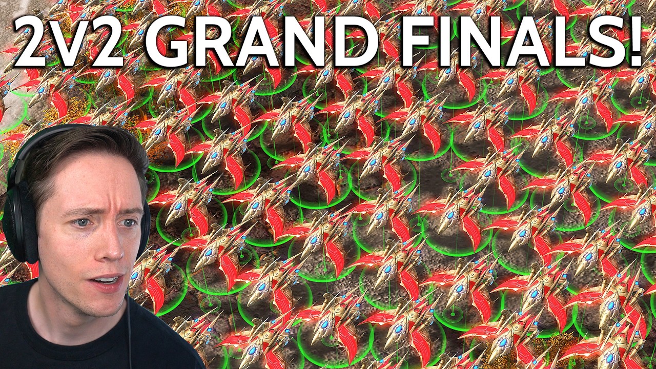 MaxPax's NEW 4 Stargate Mass Phoenix Strategy! StarCraft 2 2v2 Finals