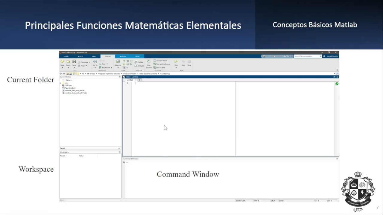Introducción a Matlab para la Ingeniería