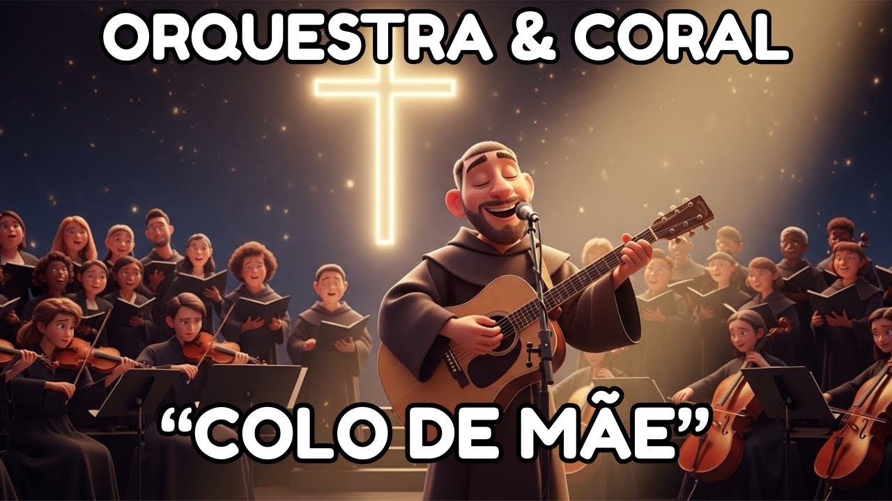 "COLO DE MÃE" | Orquestra & Coral | Versão Católica Emocionante 