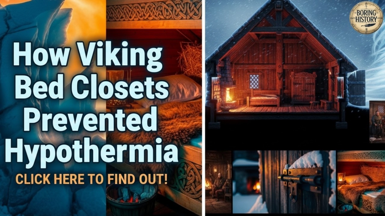 How Viking Bed Closets Prevented Hypothermia : Boring History for Sleep