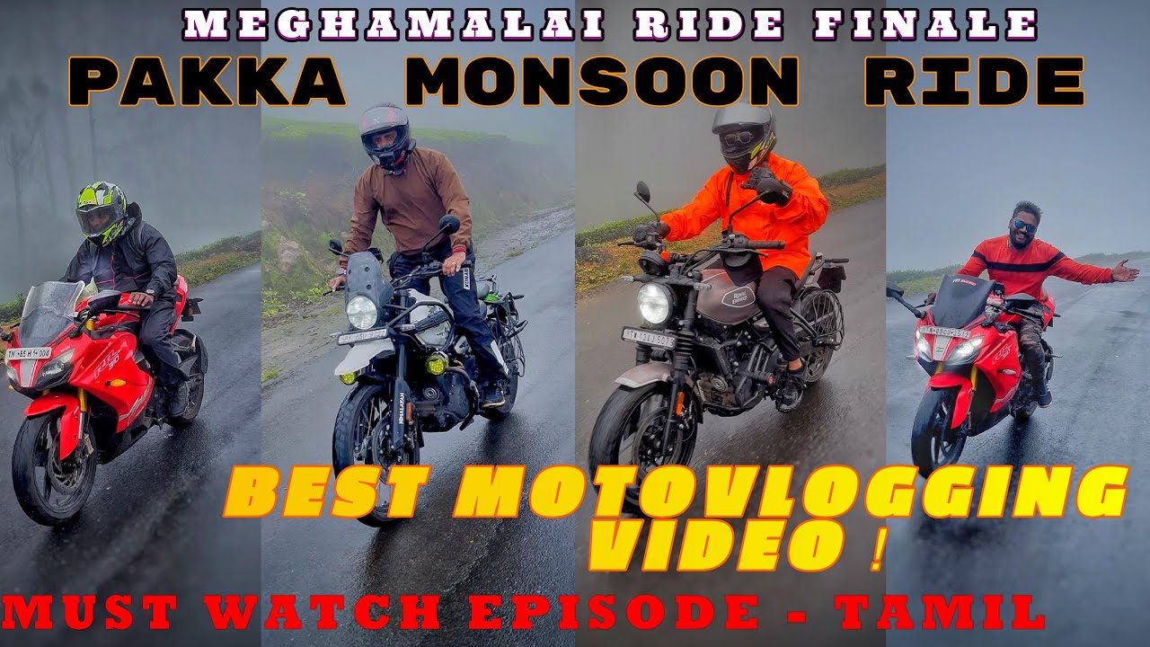Unstoppable in Rain Meghamalai’s Most Scenic Ride Ever| Into the Mist and Rain | EP.3 Final Chapter