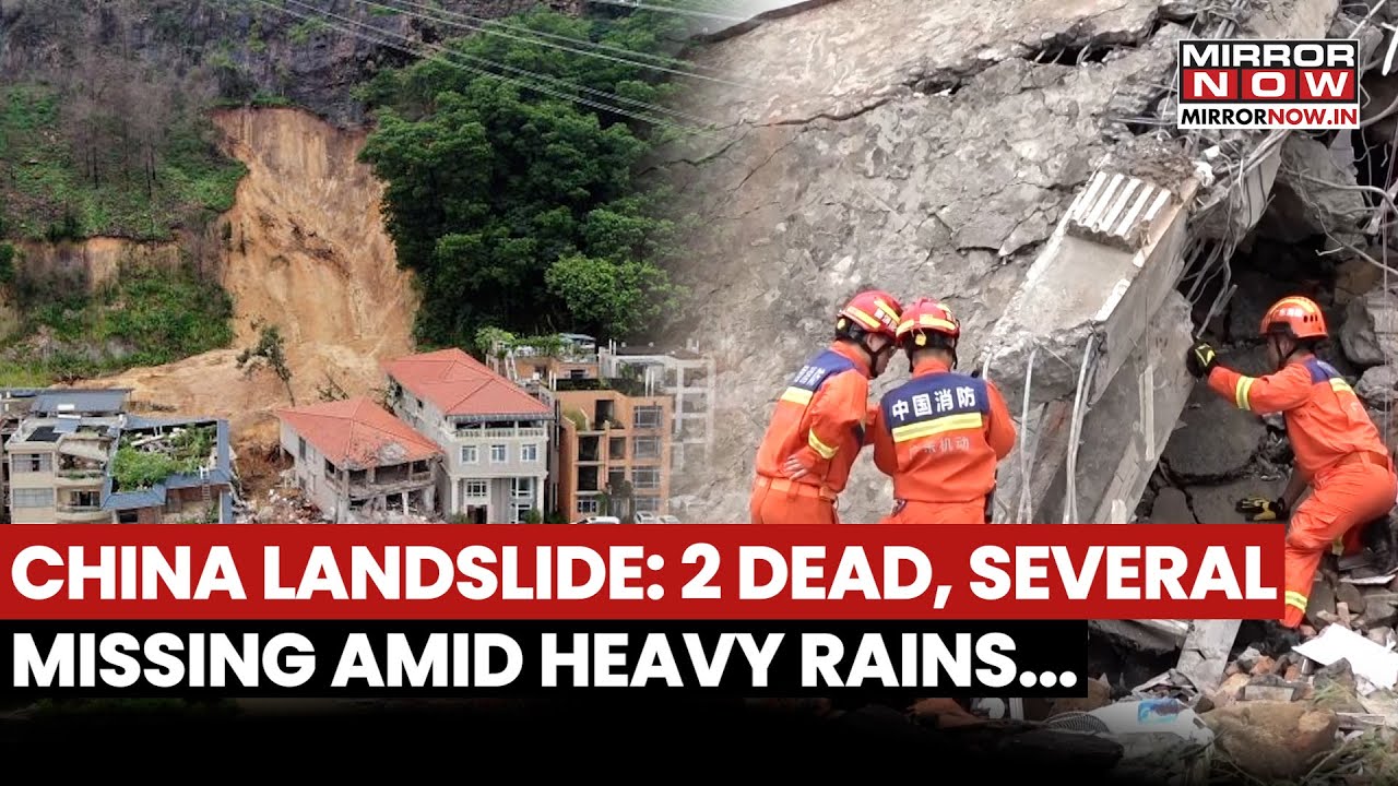 China: 2 Dead, 9 Rescued After Landslide Strikes Guangzhou; Triggers Emergency Response Efforts