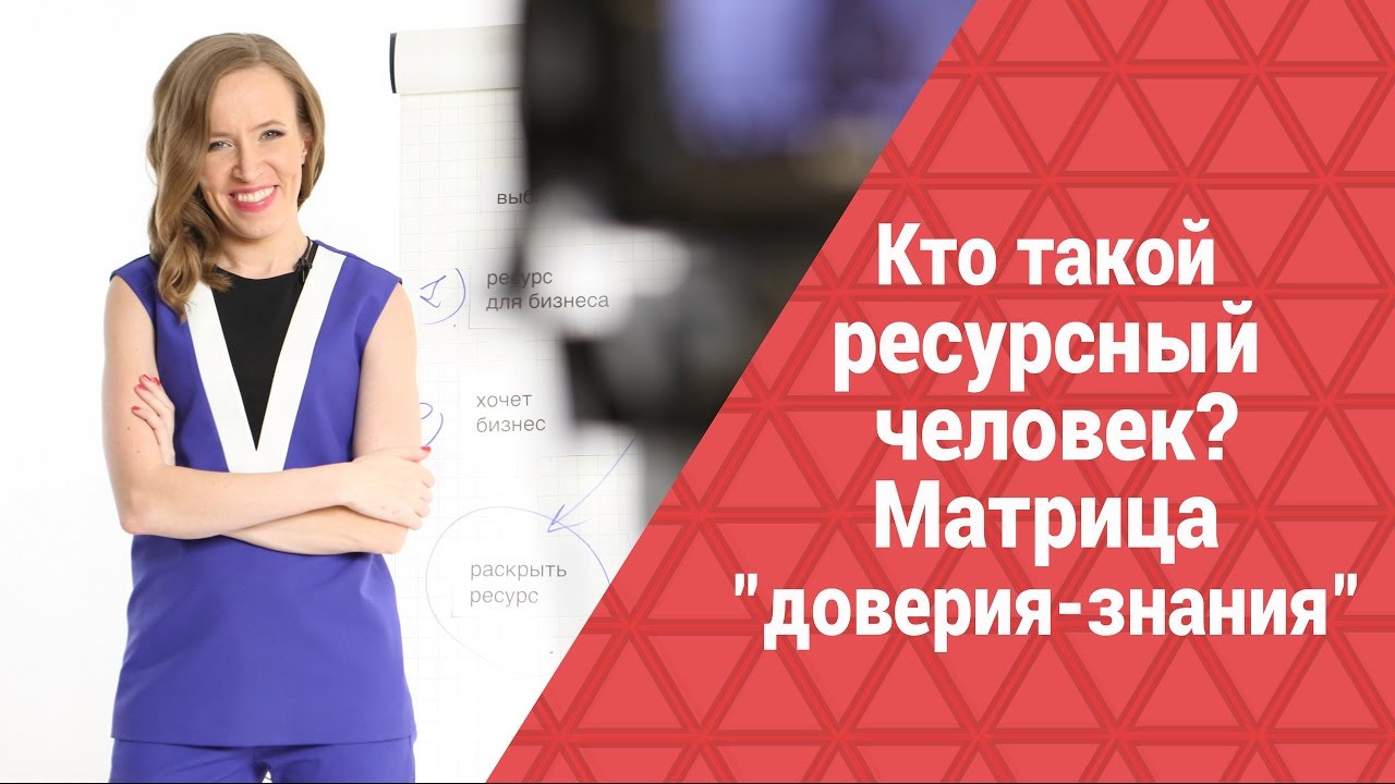 Перспективный человек в млм. Матрица доверие знание