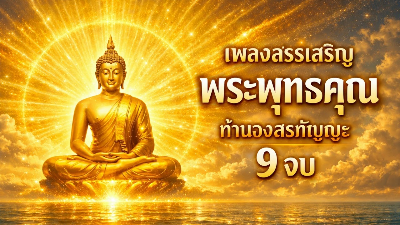 บทสวดสรภัญญะ องค์ใดพระสัมพุทธ 9 จบ (พร้อมเนื้อร้อง) ไพเราะ เสนาะหู เย็นใจ #9จบ