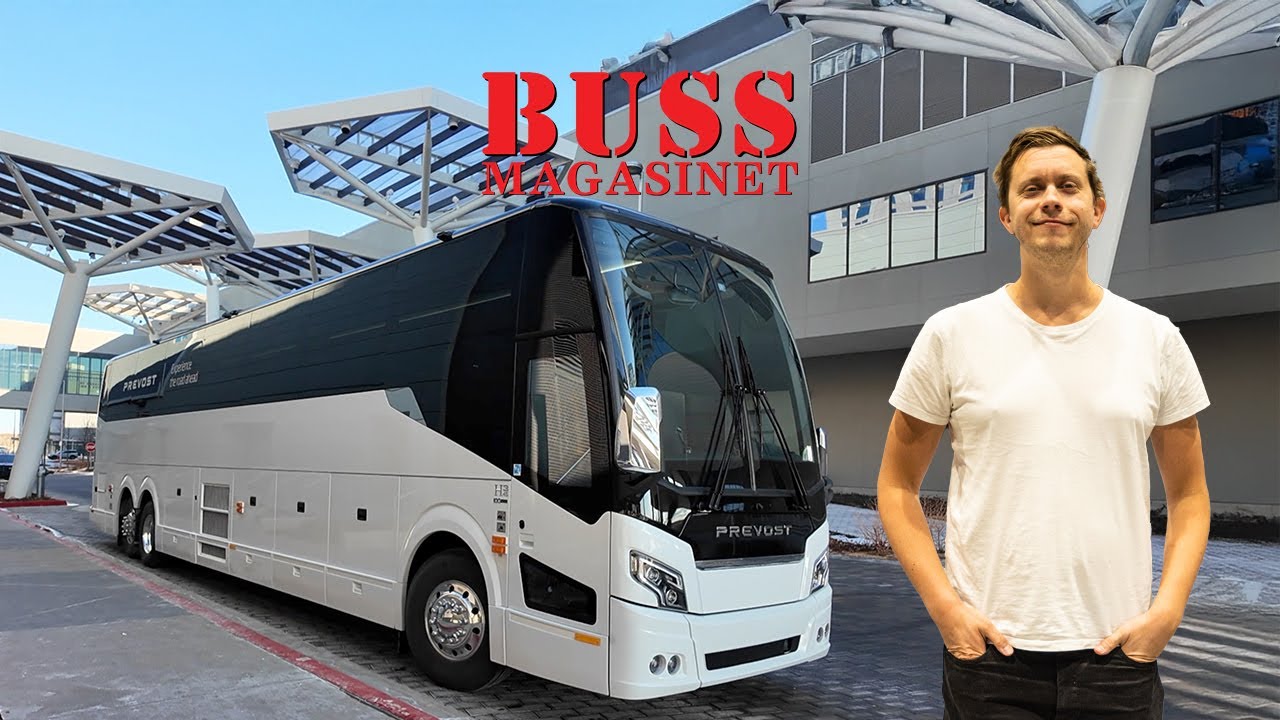 Test Driving the New 2025 Prevost H3-45 | Next-Level Luxury Coach