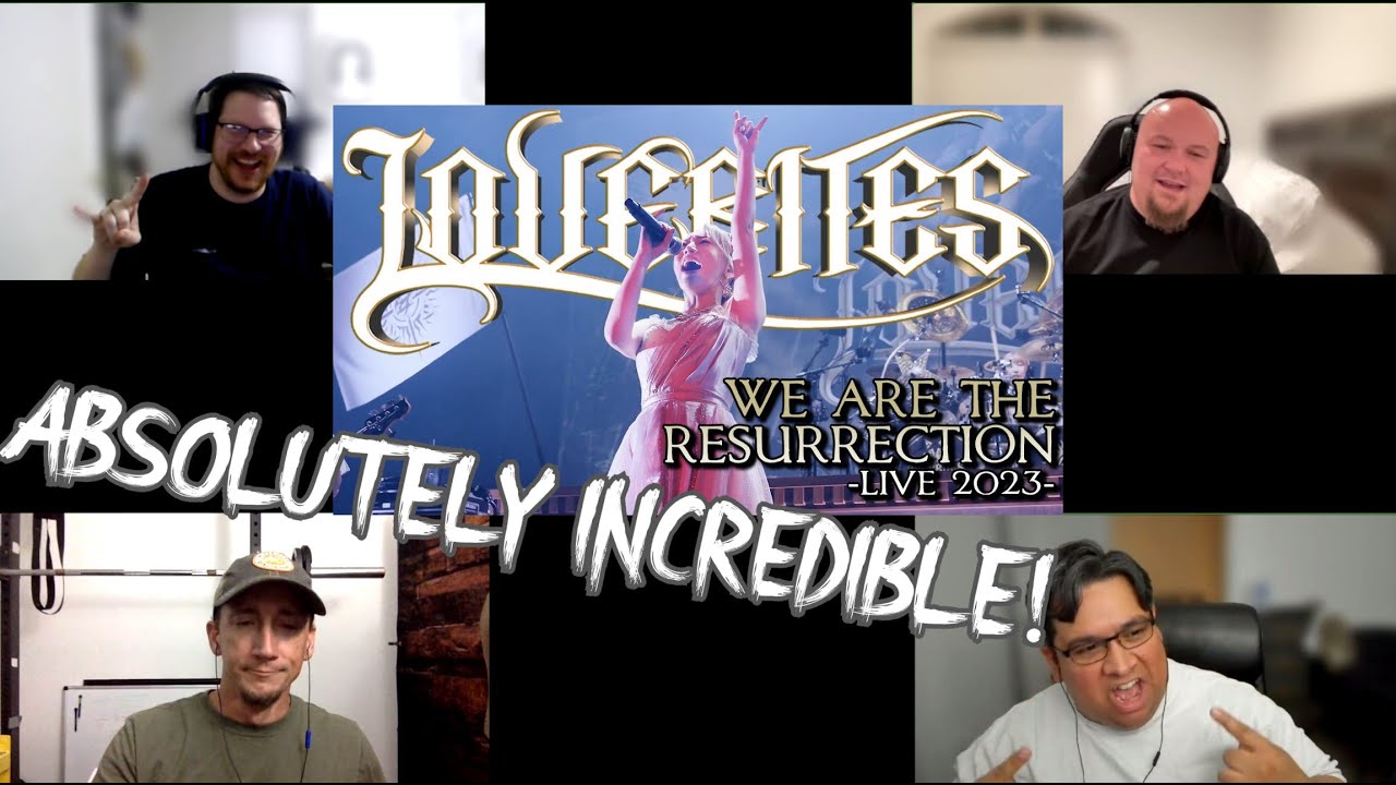 LOVEBITES - We Are The Resurrrection Official Live Reaction and Discussion!